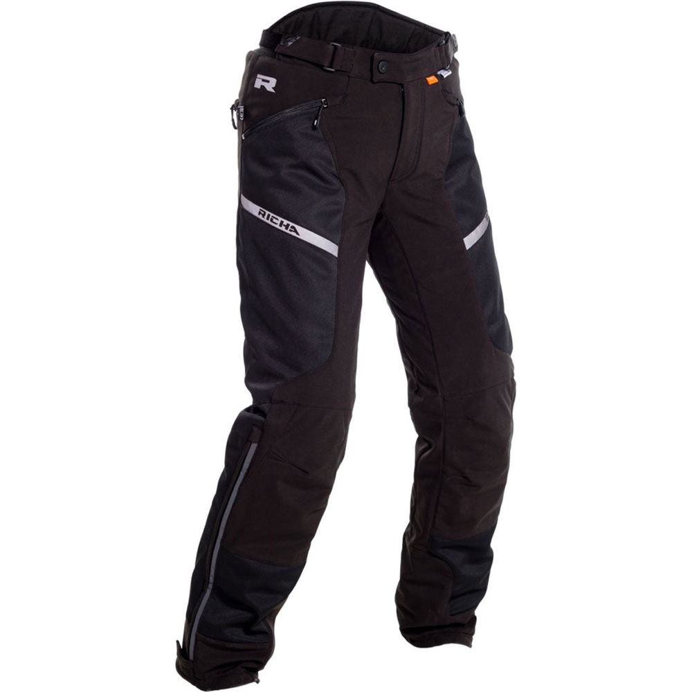 Richa Softshell Ladies Mesh Waterproof Textile Trouser Black