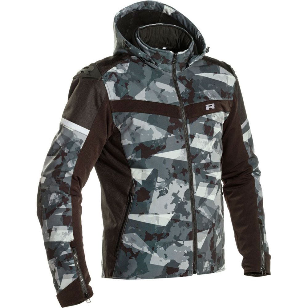 Richa Stealth Hooded Textile Jacket Camo Grey