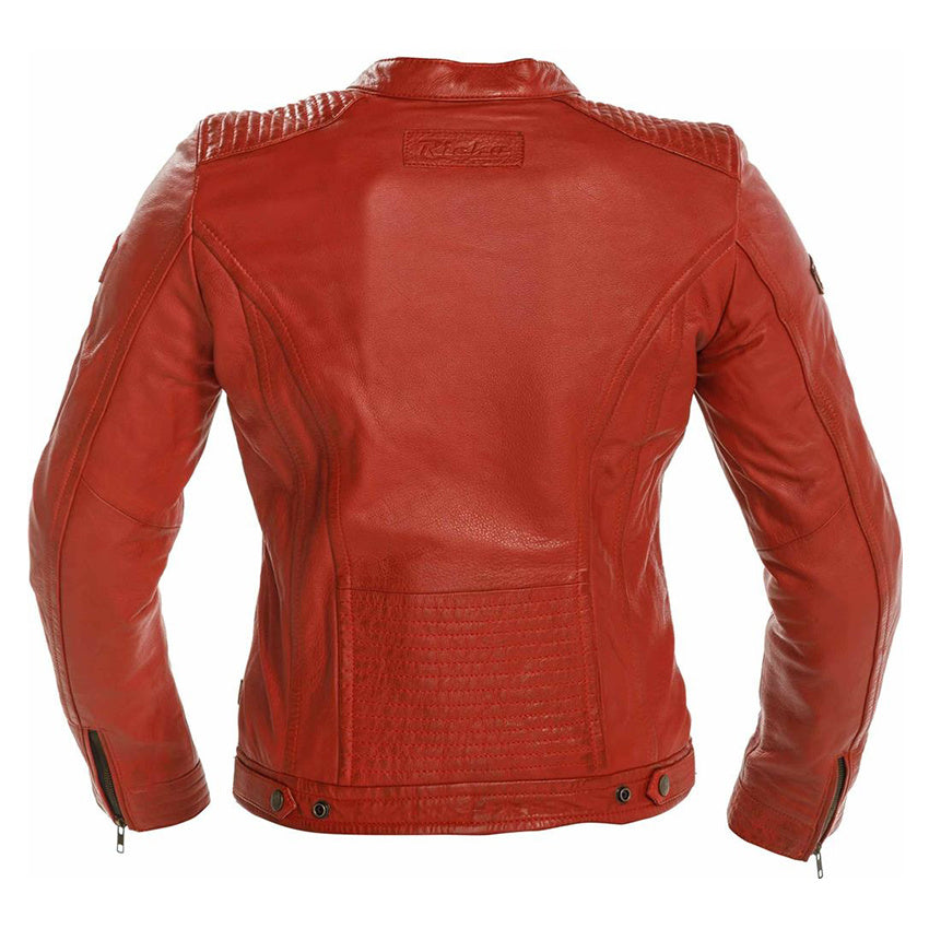 Richa Sturgis Ladies Leather Jacket Red