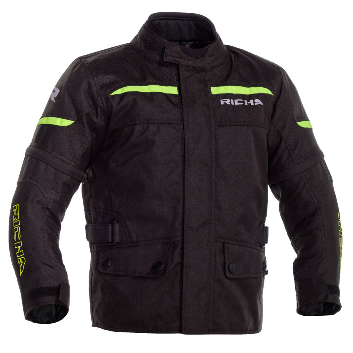 Richa Tipo Junior Textile Jacket Black / Fluo Yellow