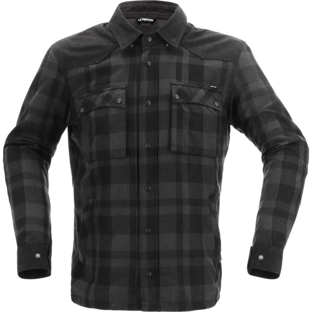 Richa Wisconsin Waterproof Protective Overshirt Black / Grey