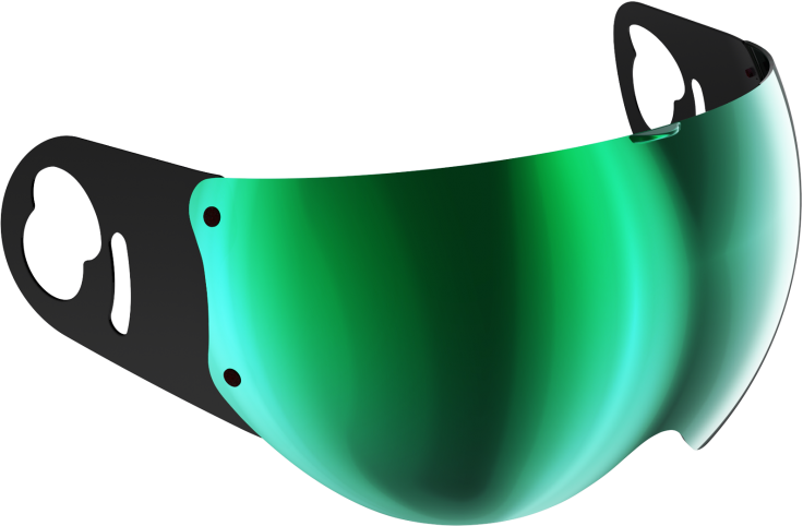 Roof RO5 Boxer V8 Visor Iridium Green FREE UK Delivery, FREE 365 Day Returns | Moto Central