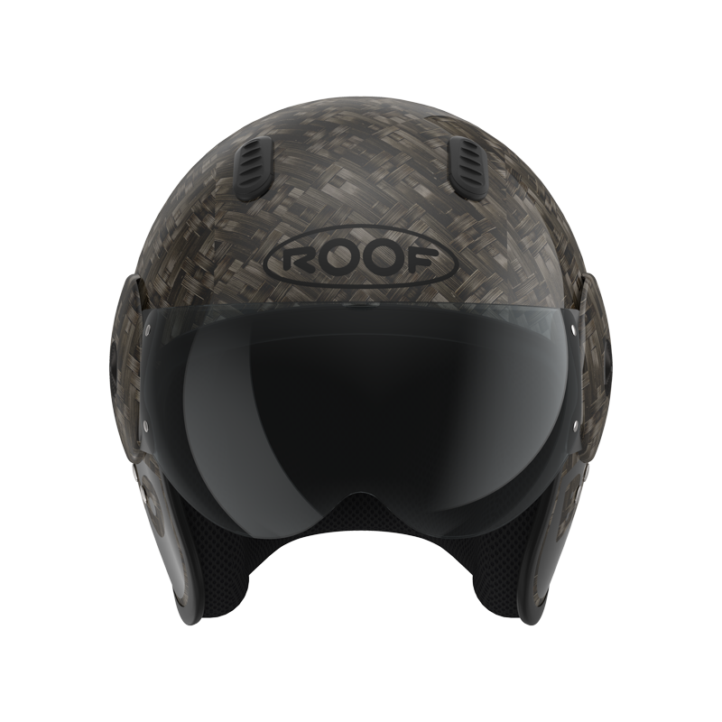 Roof RO15 Bamboo Gloss Black FREE UK Delivery, FREE 365 Day Returns | Moto Central