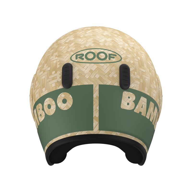 Roof RO15 Bamboo Pure Matt Khaki FREE UK Delivery, FREE 365 Day Returns | Moto Central