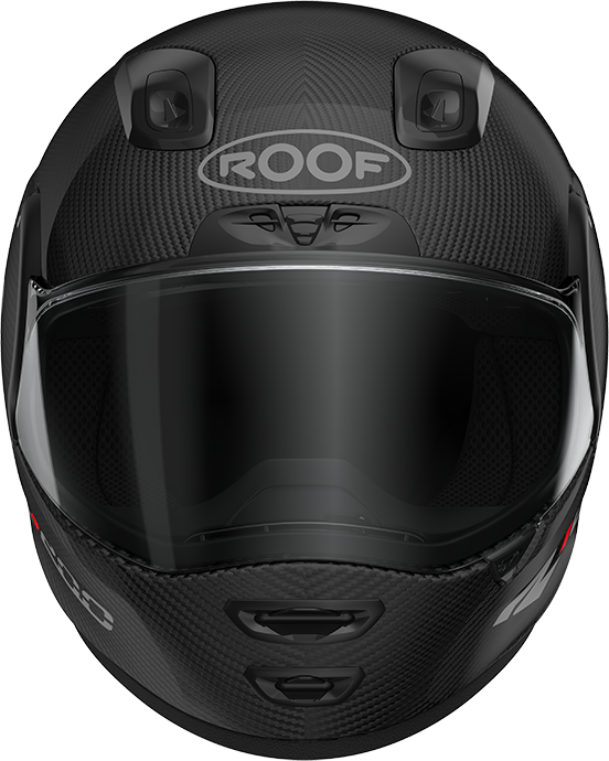 Roof RO200 Carbon Brilliant Glossy Black FREE UK Delivery, FREE 365 Day Returns | Moto Central