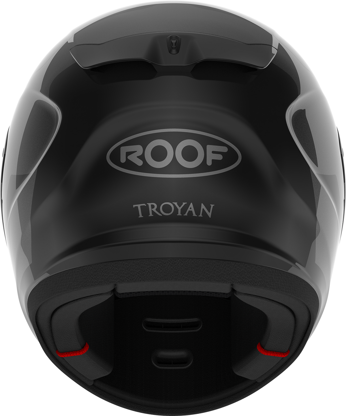 Roof RO200 Troyan Black / Steel rear view