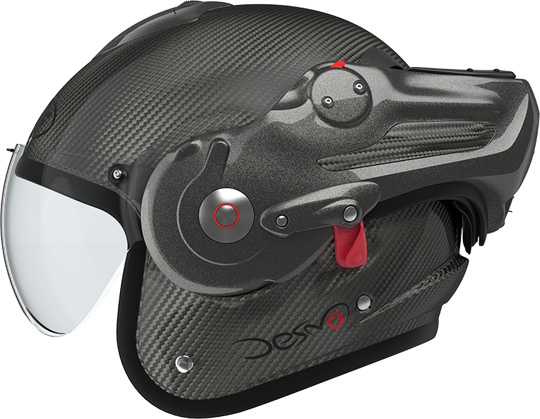 Roof RO32 Desmo 3 Carbon Glossy Carbon FREE UK Delivery, FREE 365 Day Returns | Moto Central