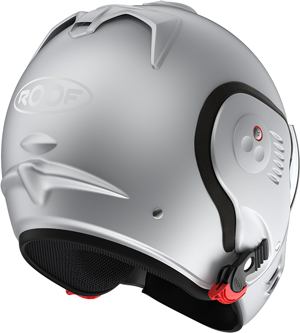 Roof RO5 Boxer Alpha Matt Silver / White FREE UK Delivery, FREE 365 Day Returns | Moto Central