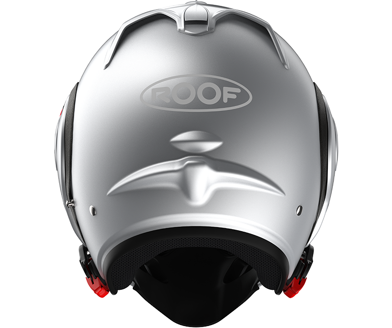 Roof RO5 Boxer Alpha Matt Silver / White FREE UK Delivery, FREE 365 Day Returns | Moto Central