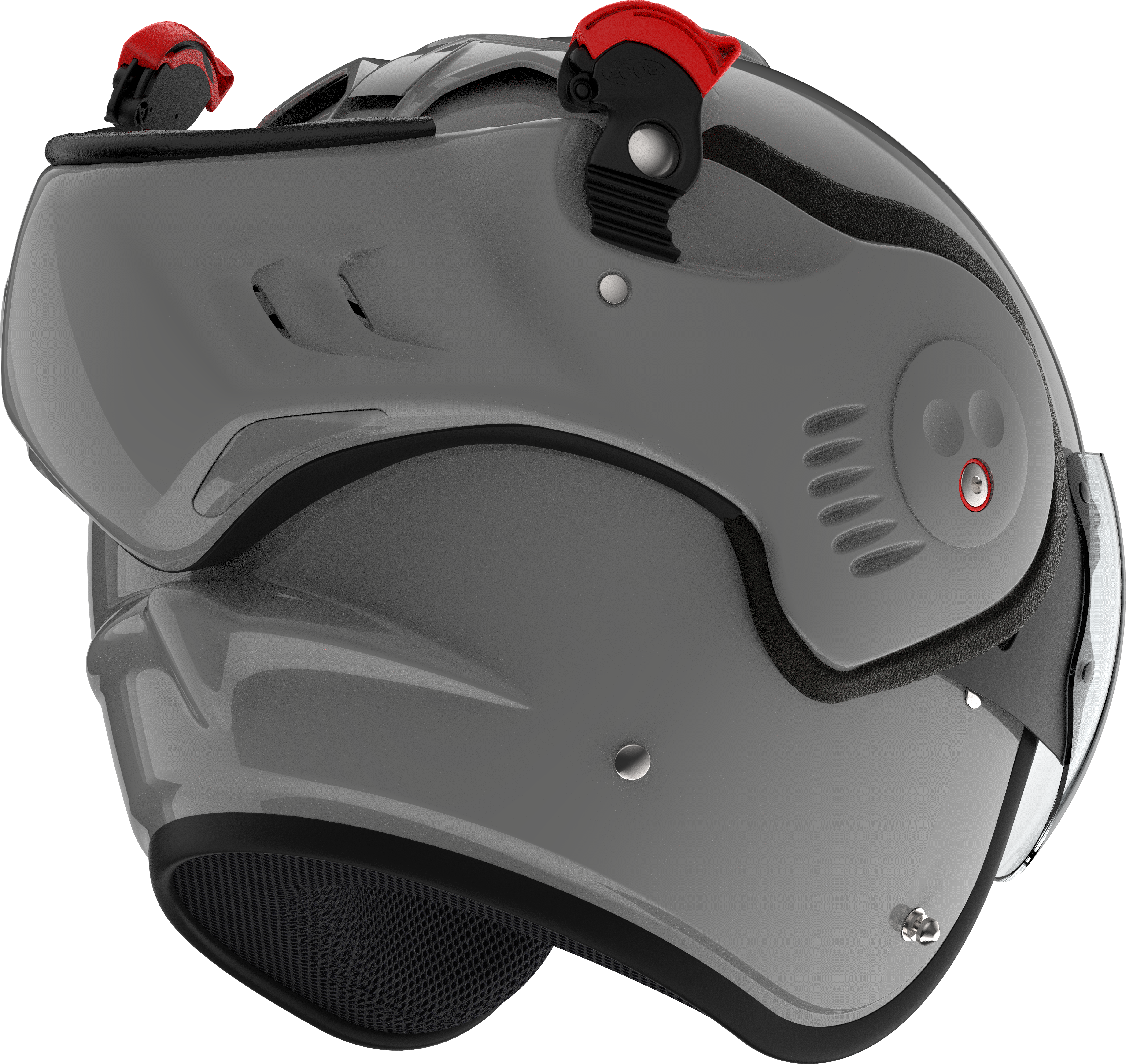 Roof RO5 Boxer Alpha Smokey Grey FREE UK Delivery, FREE 365 Day Returns | Moto Central