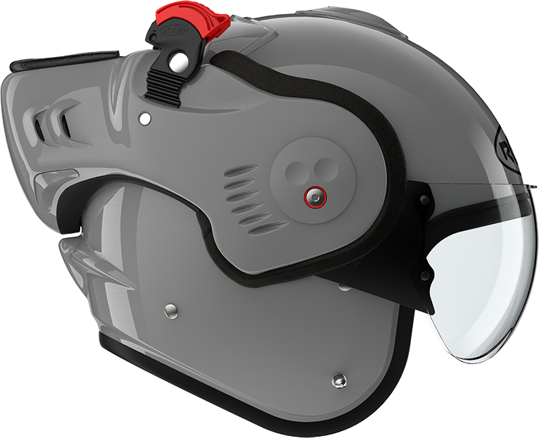 Roof RO5 Boxer Alpha Smokey Grey FREE UK Delivery, FREE 365 Day Returns | Moto Central