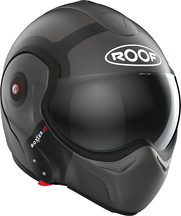 Roof RO9 Boxxer 2 Bond Matt Titan / Black FREE UK Delivery, FREE 365 Day Returns | Moto Central