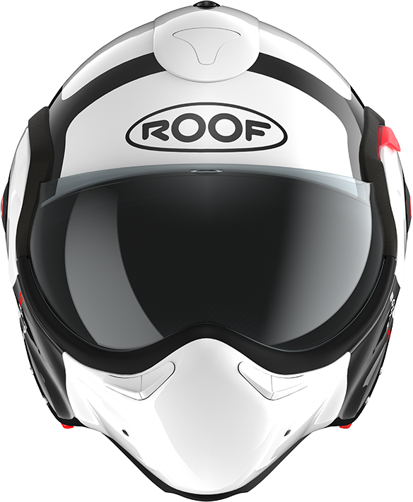 Roof RO9 Boxxer 2 Bond Black / White front full-face view
