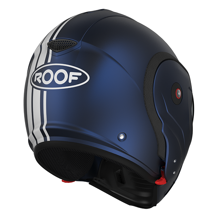 Roof RO9 Boxxer 2 Stripes Dark Blue rear-right three-quarter full-face view