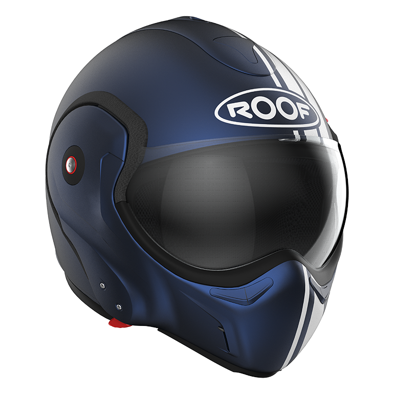 Roof RO9 Boxxer 2 Stripes Dark Blue front-right three-quarter full-face view