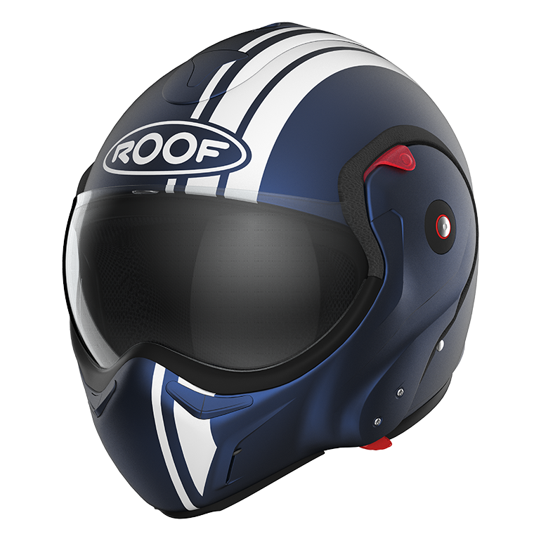 Roof RO9 Boxxer 2 Stripes Dark Blue front-left three-quarter full-face view