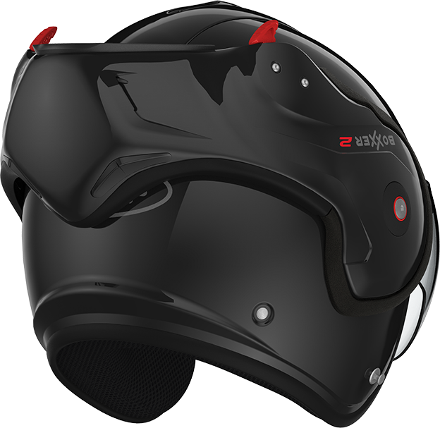 Roof RO9 Boxxer 2 Black FREE UK Delivery, FREE 365 Day Returns | Moto Central