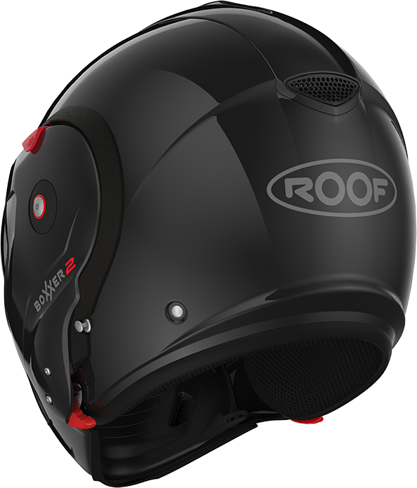 Roof RO9 Boxxer 2 Black FREE UK Delivery, FREE 365 Day Returns | Moto Central