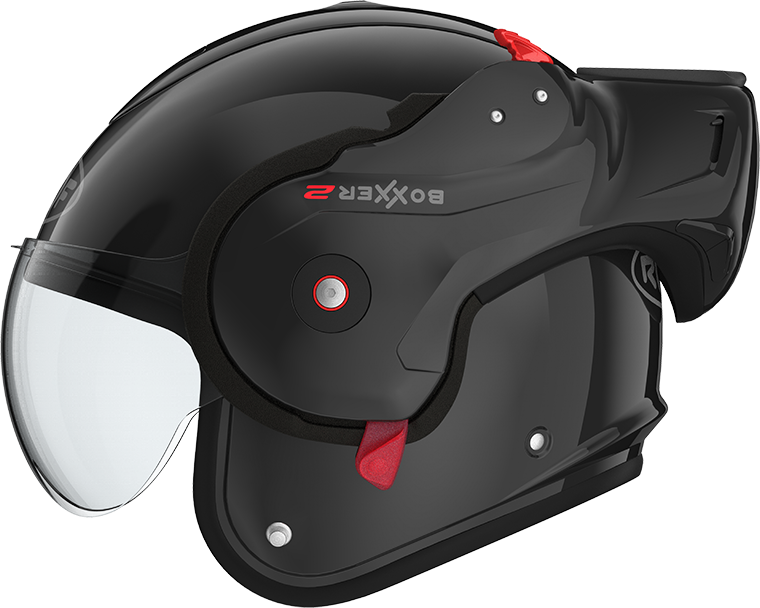 Roof RO9 Boxxer 2 Black FREE UK Delivery, FREE 365 Day Returns | Moto Central