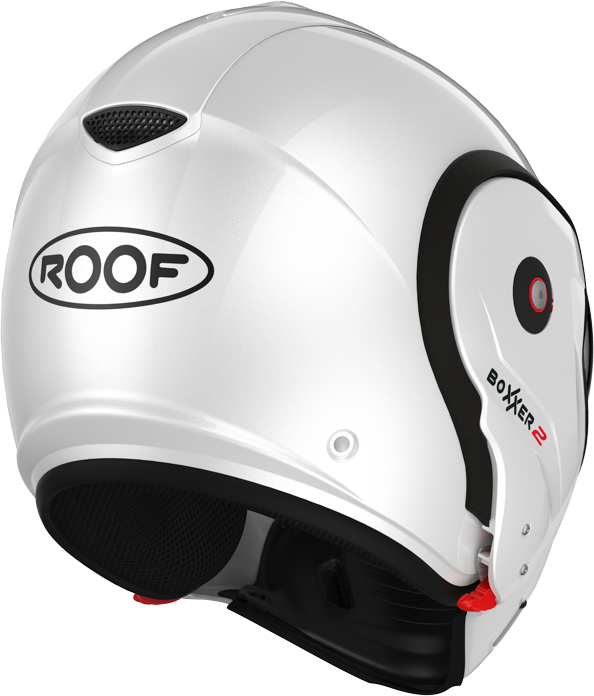 Roof RO9 Boxxer 2 Pearl White FREE UK Delivery, FREE 365 Day Returns | Moto Central