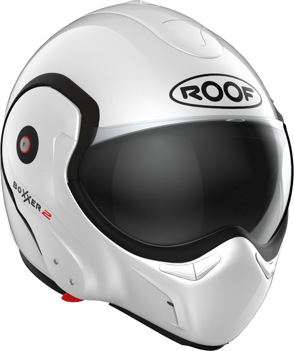 Roof RO9 Boxxer 2 Pearl White FREE UK Delivery, FREE 365 Day Returns | Moto Central