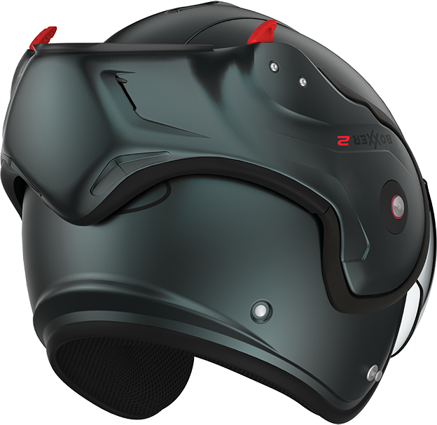 Roof RO9 Boxxer 2 Matt Petrol FREE UK Delivery, FREE 365 Day Returns | Moto Central