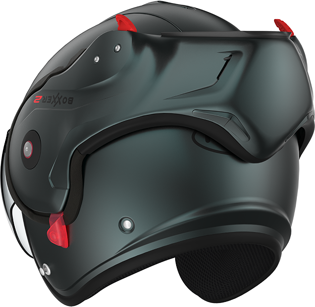 Roof RO9 Boxxer 2 Matt Petrol FREE UK Delivery, FREE 365 Day Returns | Moto Central