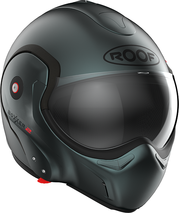 Roof RO9 Boxxer 2 Matt Petrol FREE UK Delivery, FREE 365 Day Returns | Moto Central