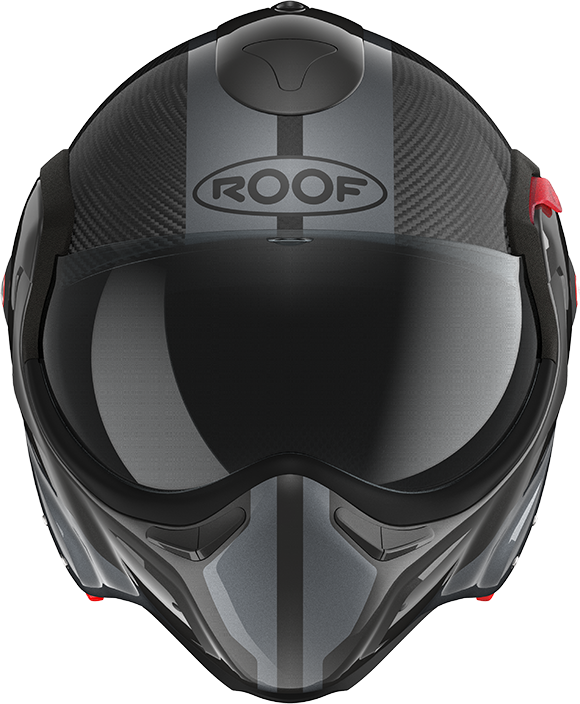Roof RO9 Boxxer 2 Carbon Wonder / Steel front full-face view