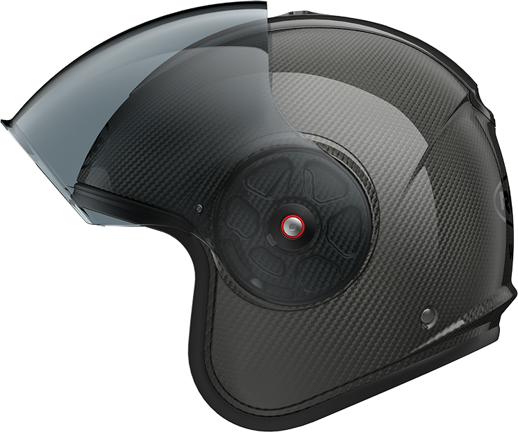 Roof RO9 Wisper Carbon Gloss Carbon FREE UK Delivery, FREE 365 Day Returns | Moto Central