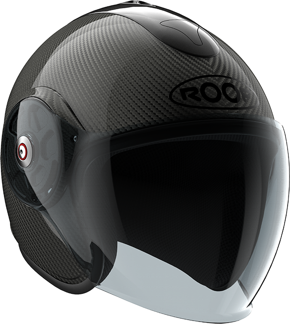 Roof RO9 Wisper Carbon Gloss Carbon FREE UK Delivery, FREE 365 Day Returns | Moto Central