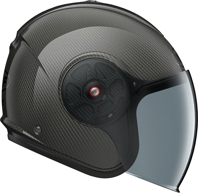 Roof RO9 Wisper Carbon Gloss Carbon FREE UK Delivery, FREE 365 Day Returns | Moto Central