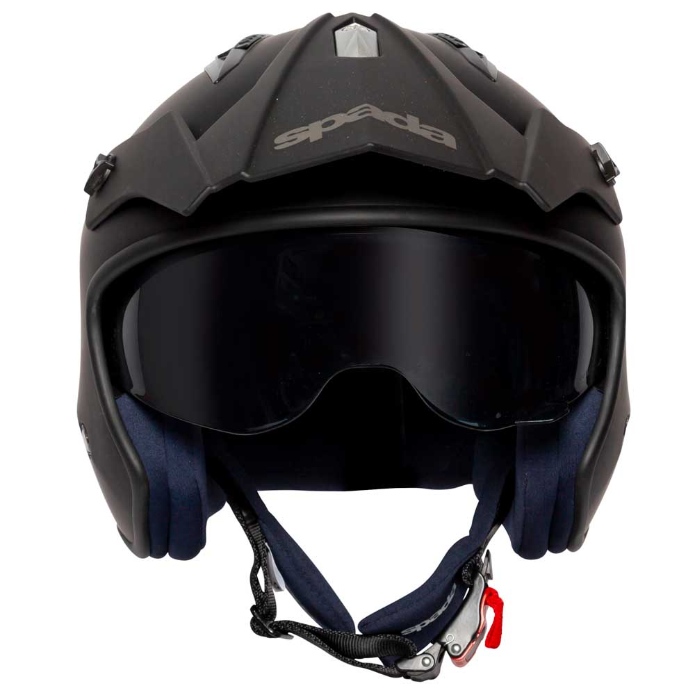 Spada Rock 06 Matt Black FREE UK Delivery, FREE 365 Day Returns | Moto Central
