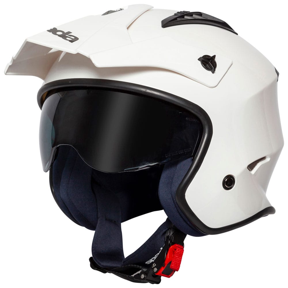 Spada Rock 06 White FREE UK Delivery, FREE 365 Day Returns | Moto Central