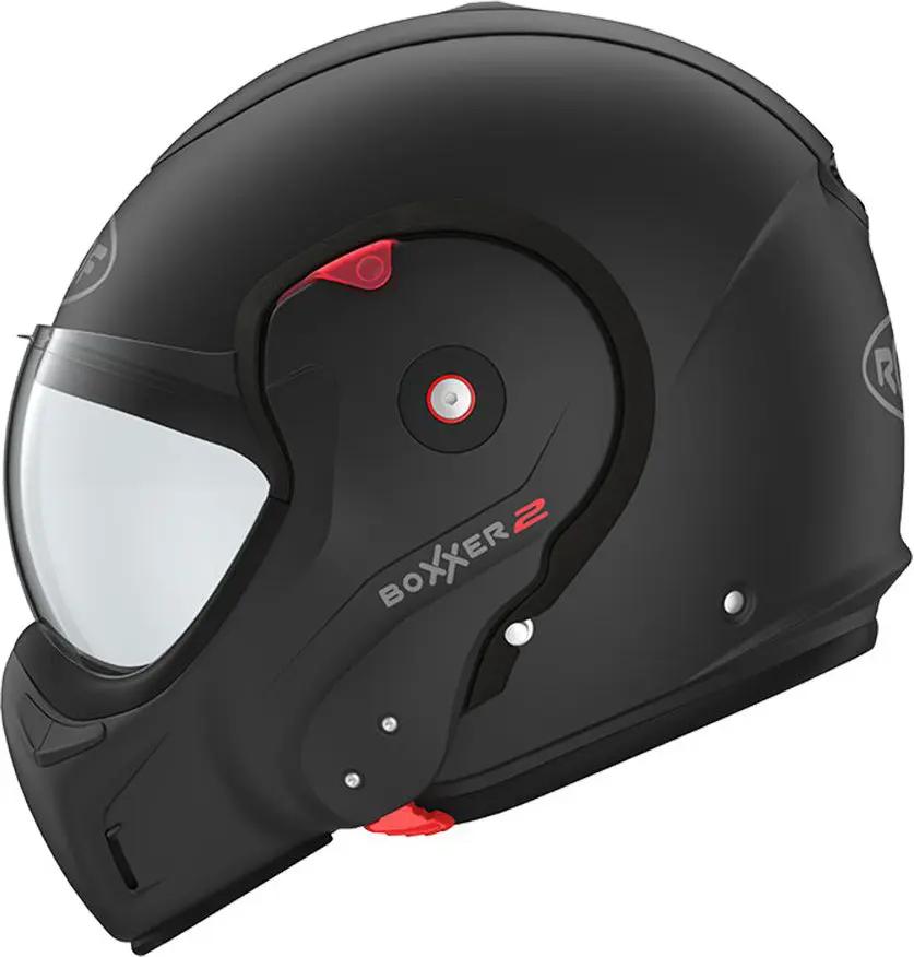 Roof RO9 Boxxer 2 Matt Black FREE UK Delivery, FREE 365 Day Returns | Moto Central