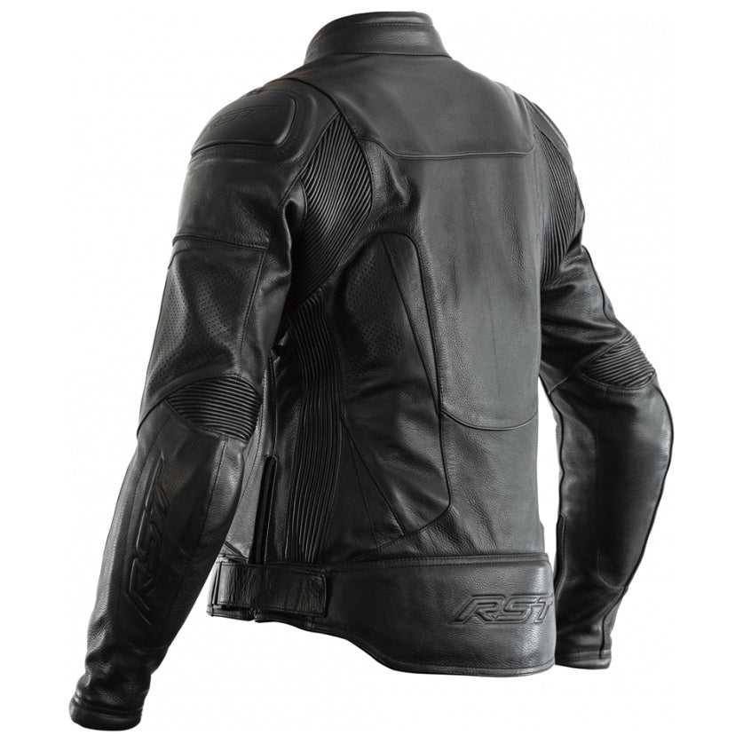 RST GT CE Ladies Leather Jacket Black, rear view