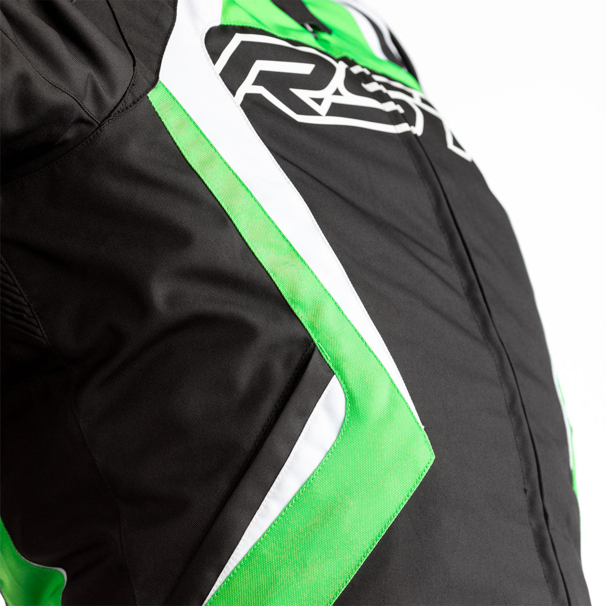RST Tractech Evo 4 CE Textile Jacket Black / Green / White
