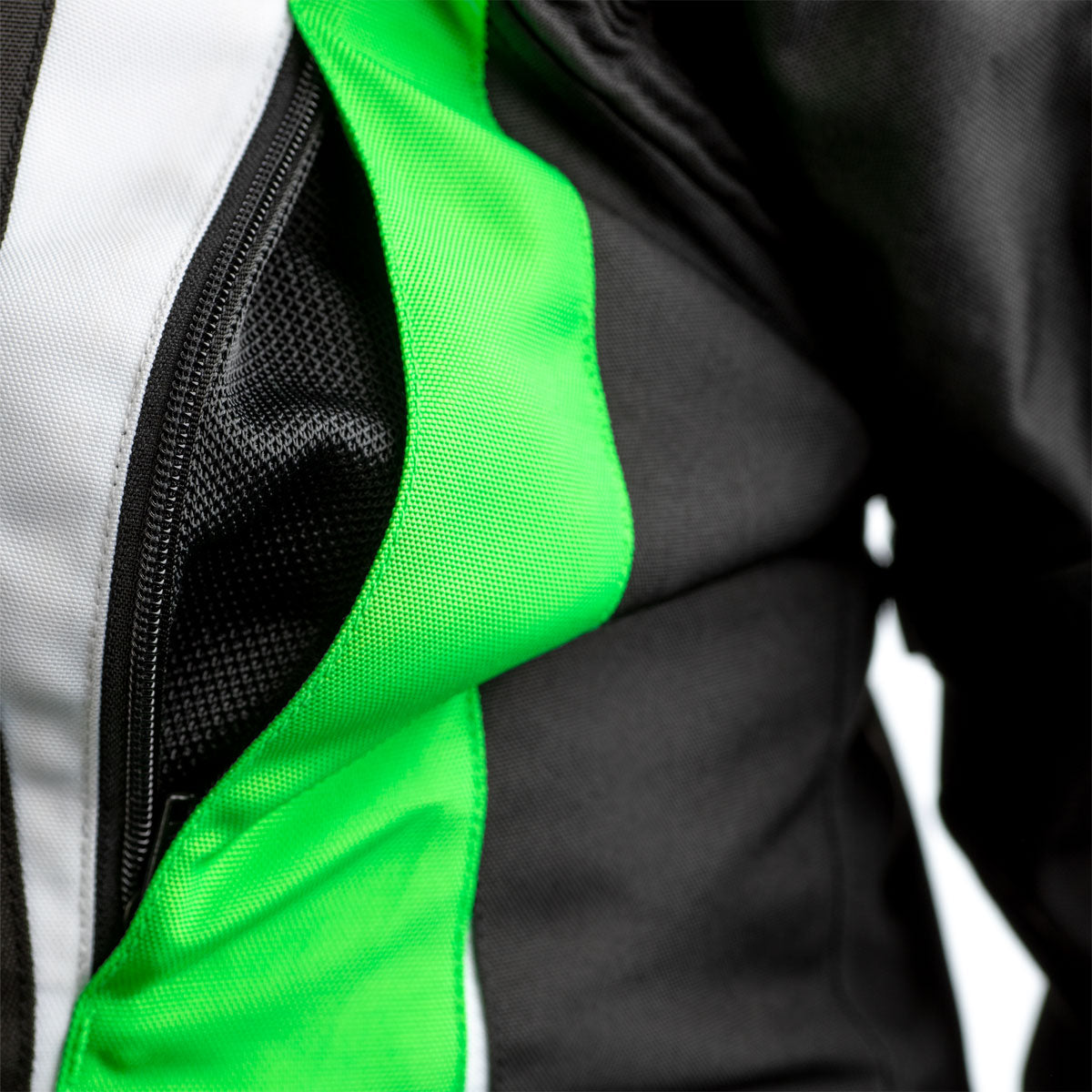 RST Tractech Evo 4 CE Textile Jacket Black / Green / White