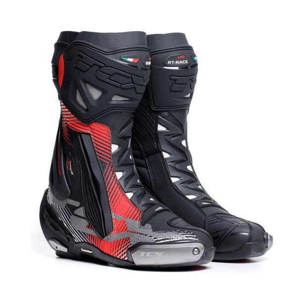 TCX RT Race Pro Air Boots Black/White/Red FREE Delivery, FREE Returns