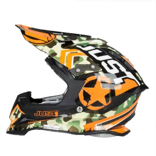 Just1 J12 Carbon MX Kombat Orange