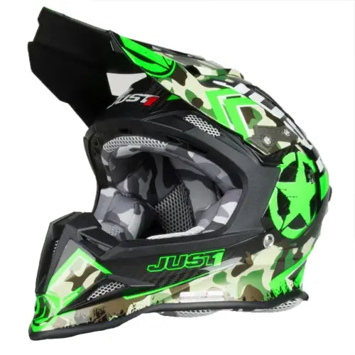 Just1 J12 Carbon MX Kombat Green