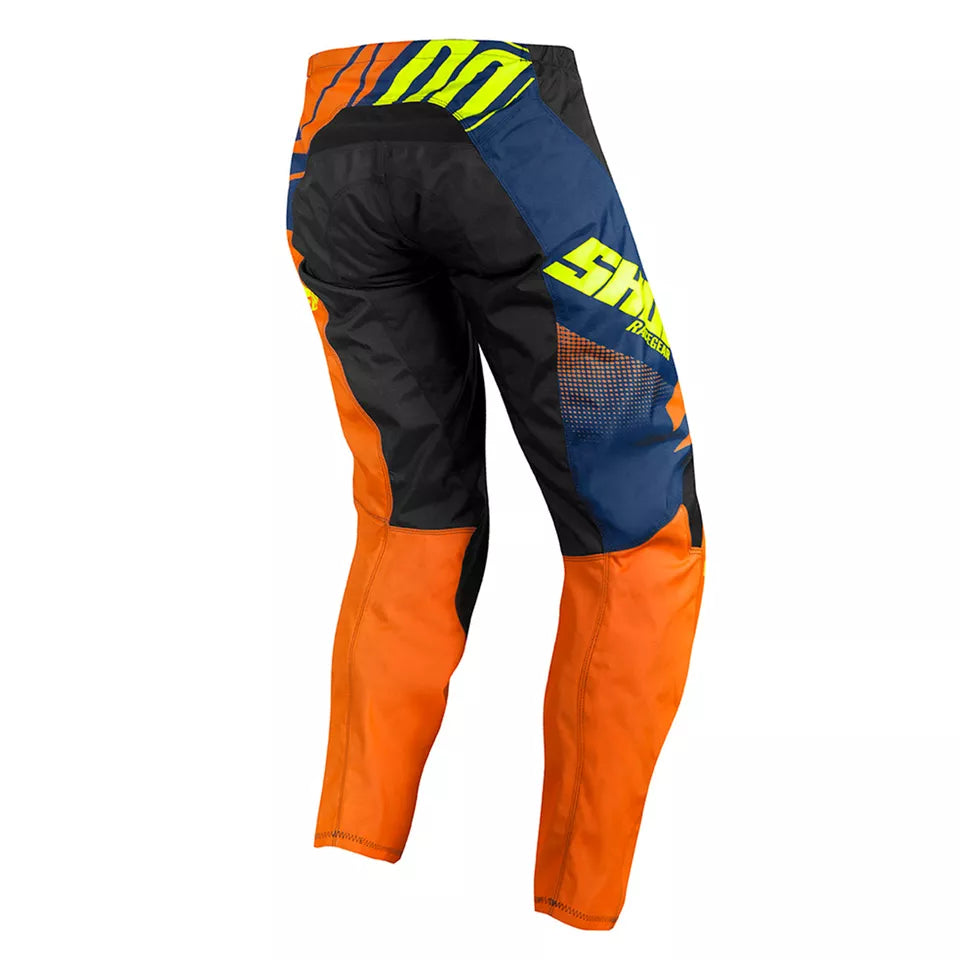 Shot Devo Kids MX Trouser Ventury Neon Orange / Neon Yellow