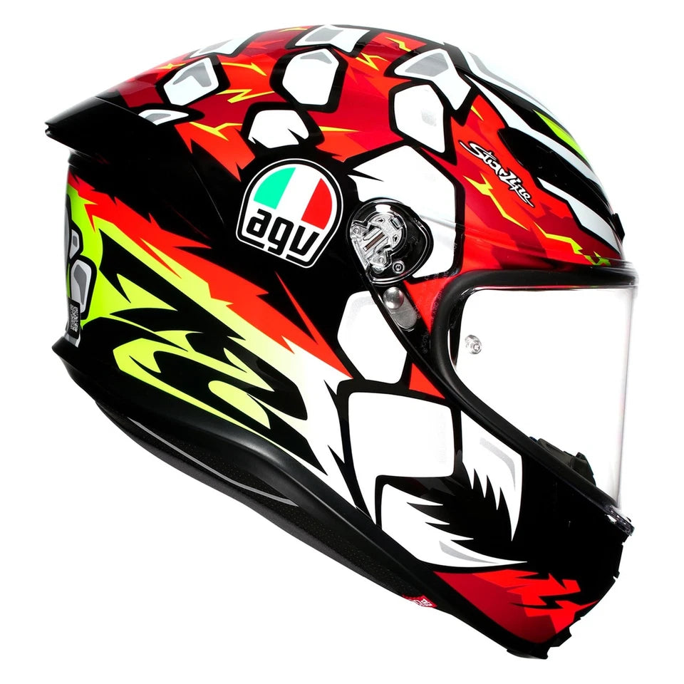 AGV K6-S Bezzecchi 2024 FREE UK Delivery, FREE 365 Day Returns | Moto Central