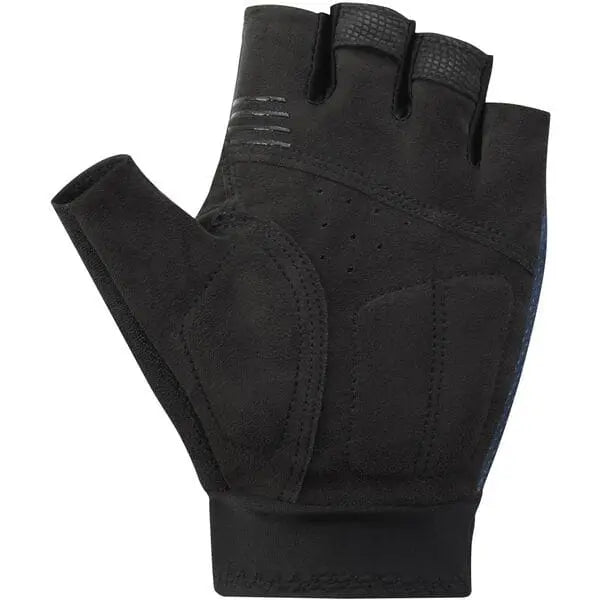 Shimano Explorer Gloves Navy - FREE UK Shipping, FREE 365 Day Returns | Moto Central