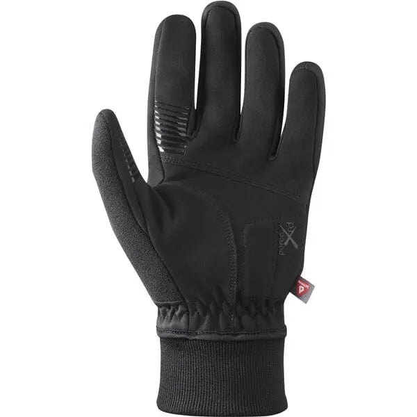 Shimano Windstopper Primaloft Gloves Black - FREE UK Shipping, FREE 365 Day Returns | Moto Central