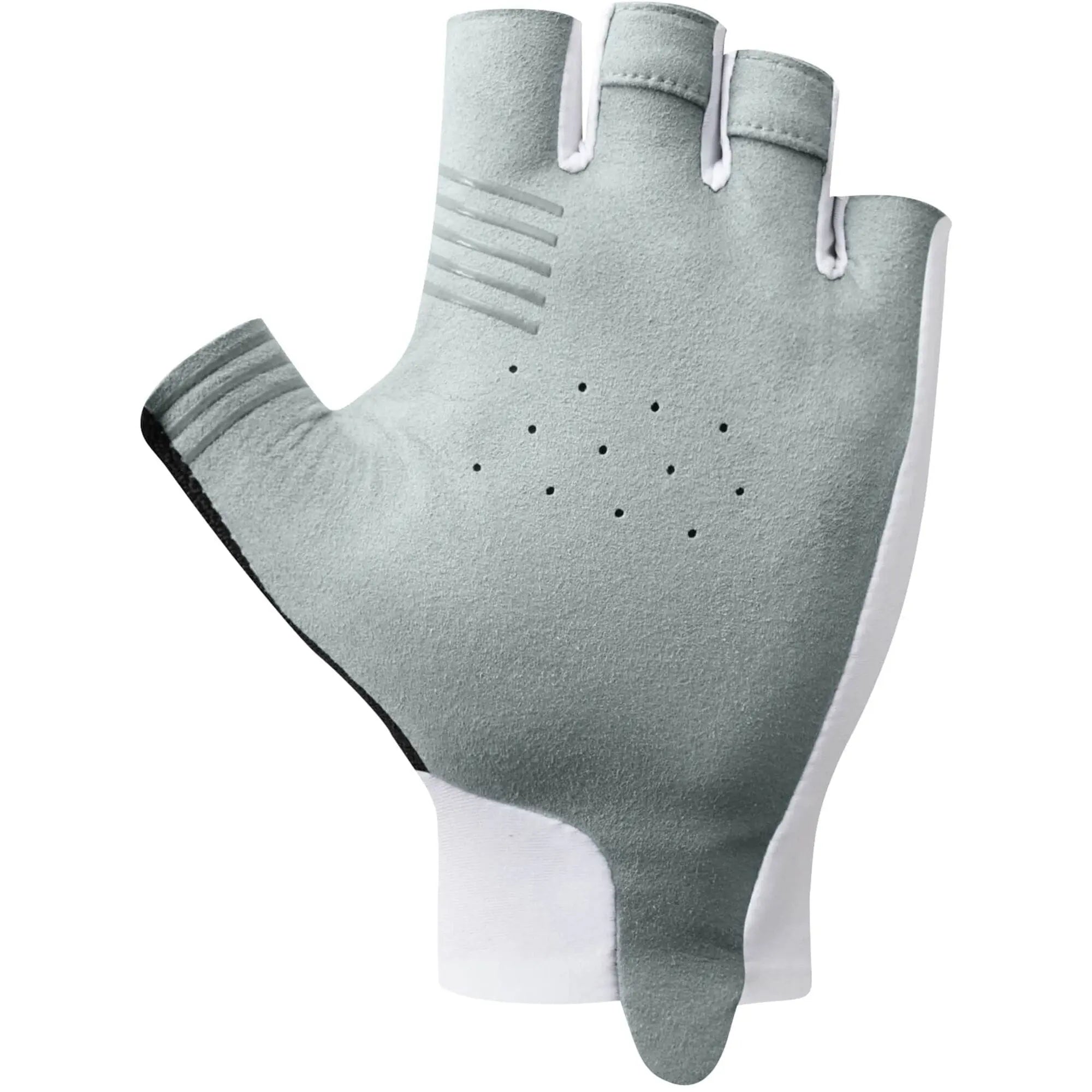 Shimano Advanced Gloves White - FREE UK Shipping, FREE 365 Day Returns | Moto Central