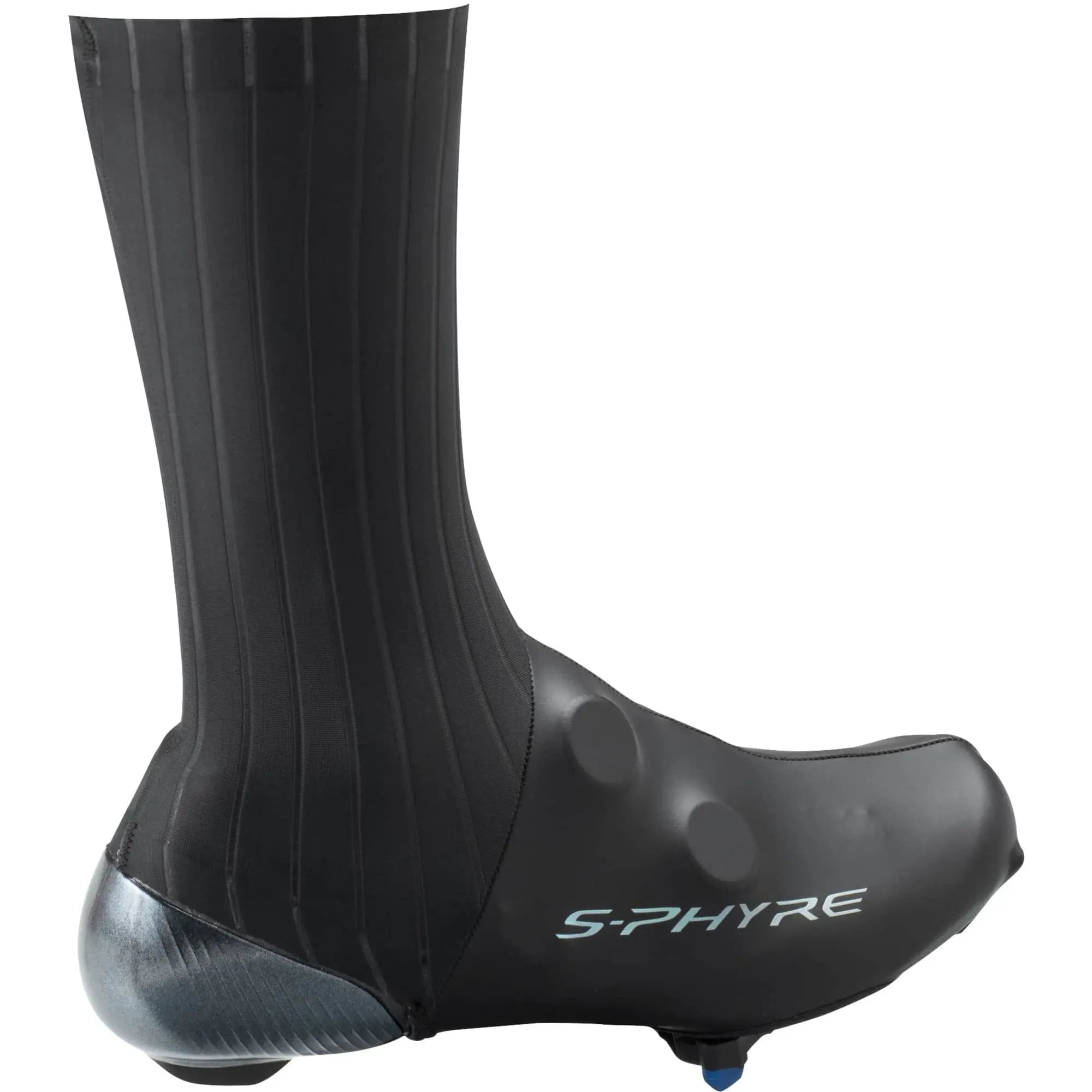 Shimano S-Phyre Flash Shoe Cover Black - FREE UK Shipping, FREE 365 Day Returns | Moto Central