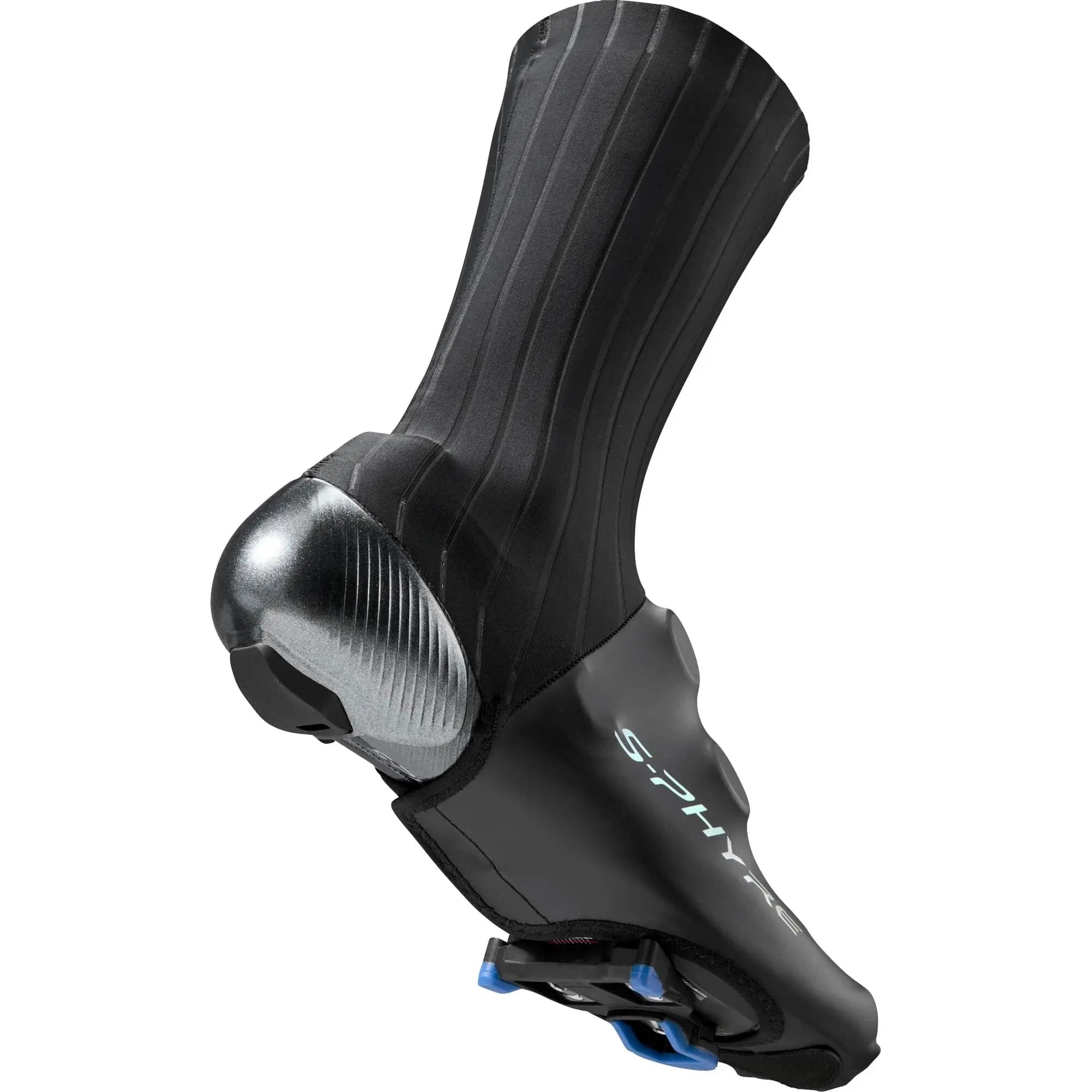 Shimano S-Phyre Flash Shoe Cover Black - FREE UK Shipping, FREE 365 Day Returns | Moto Central