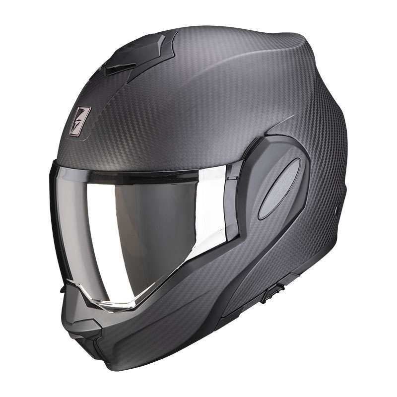 Scorpion EXO-Tech Evo Carbon Matt Black FREE UK Delivery, FREE 365 Day Returns | Moto Central
