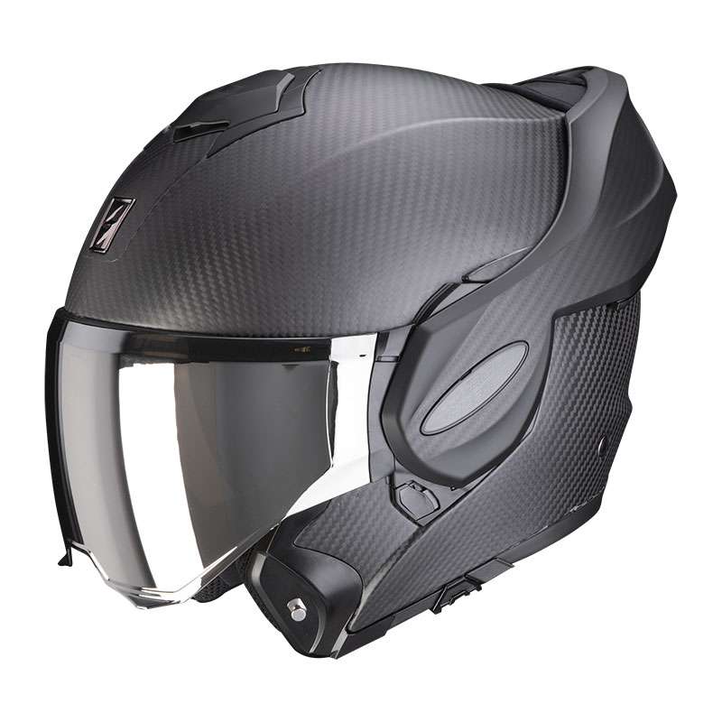Scorpion EXO-Tech Evo Carbon Matt Black FREE UK Delivery, FREE 365 Day Returns | Moto Central